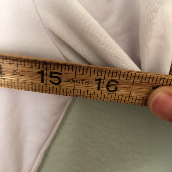 WEAREVER White Long Sleeve Bodysuit Medium Stretches - Picture 3 of 7